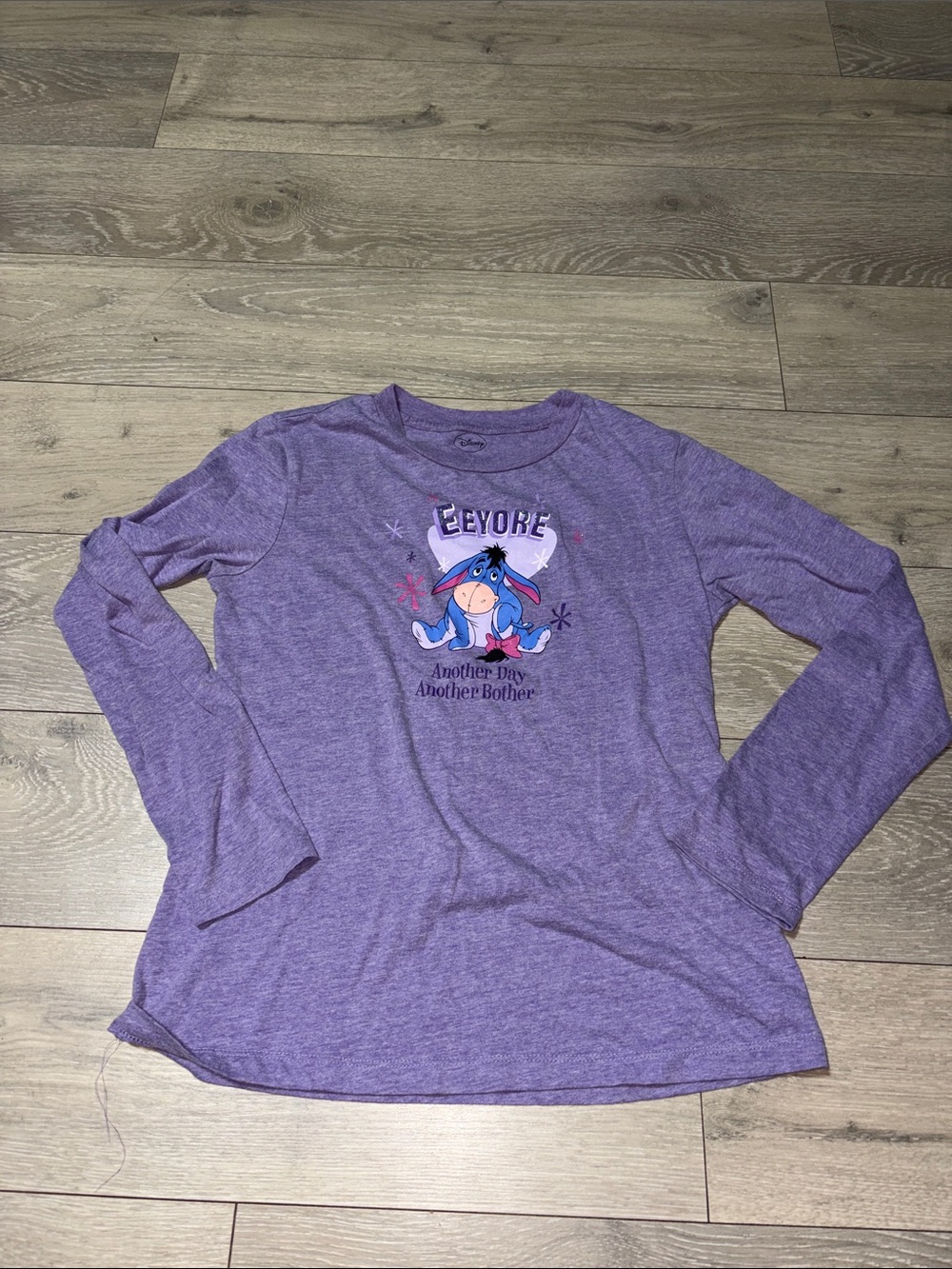 Disney Lavender Graphic Eeyore Tee
